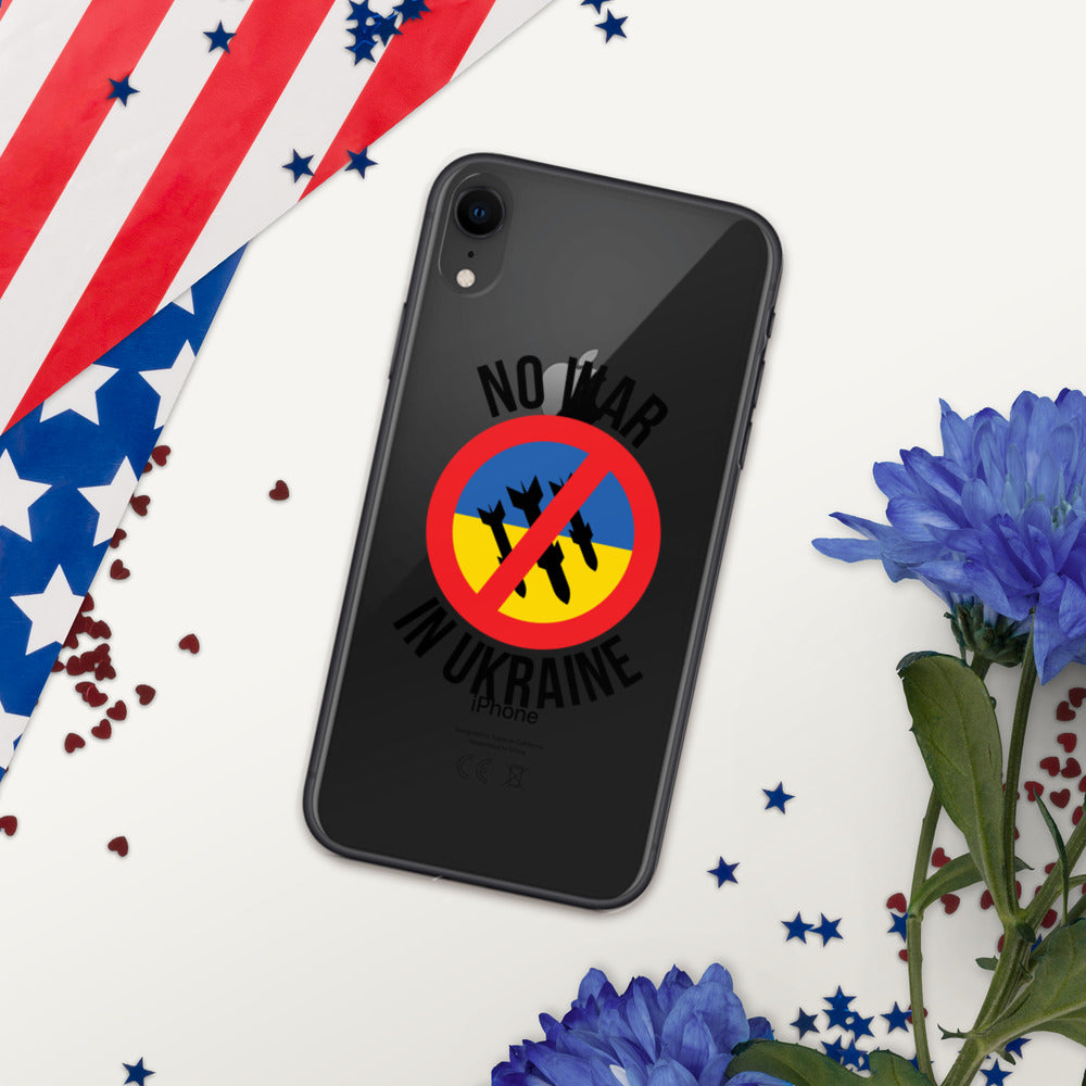 iPhone Case for iPhone 11 / 13 / XR / X / XS / SE / PRO / 12 / 8/7 / MAX NO WAR IN UKRAINE