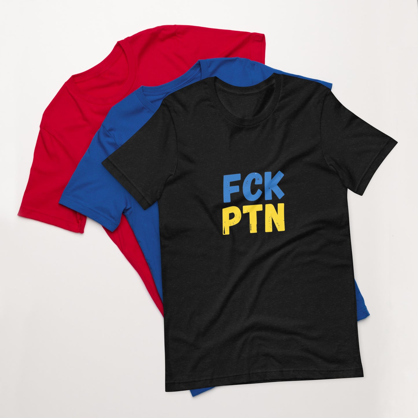 Unisex T-shirt Fck Putin, 100% Soft Cotton